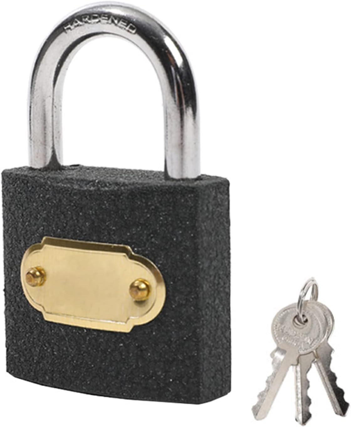 Padlock with Key Padlocks Outdoor Weatherproof Lock Heavy Duty Padlock