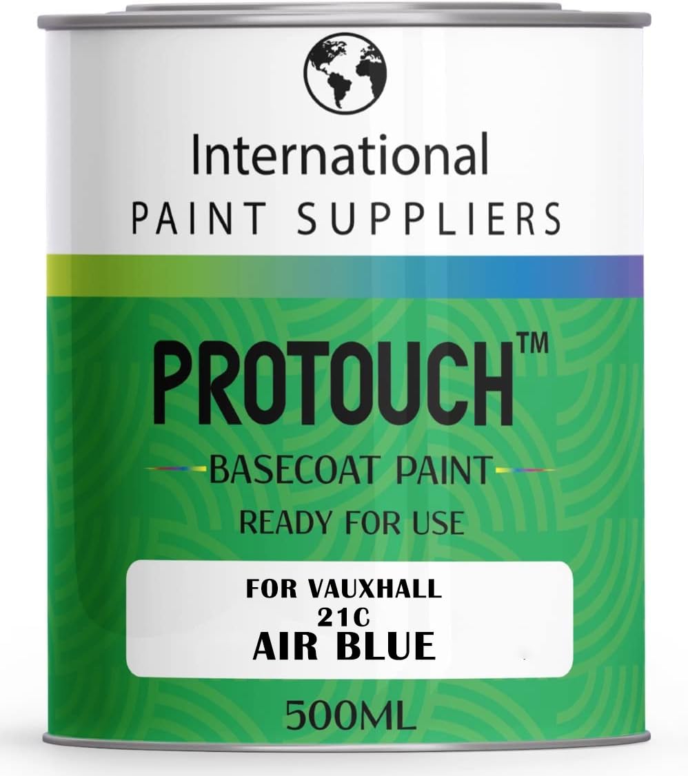 Protouch Air Blue For Vauxhall 21C Basecoat Rfu Ready For Use Thinned Car Paint 500Ml Tin