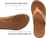 KuaiLu Womens Flip Flops Ladies Yoga Mat Comfortable Walking Thong Sandals With Plantar Fasciitis Arch Support Slip On Indoor Outdoor For Summer