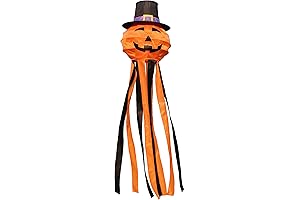 Halloween Pumpkin Windsock Decorations