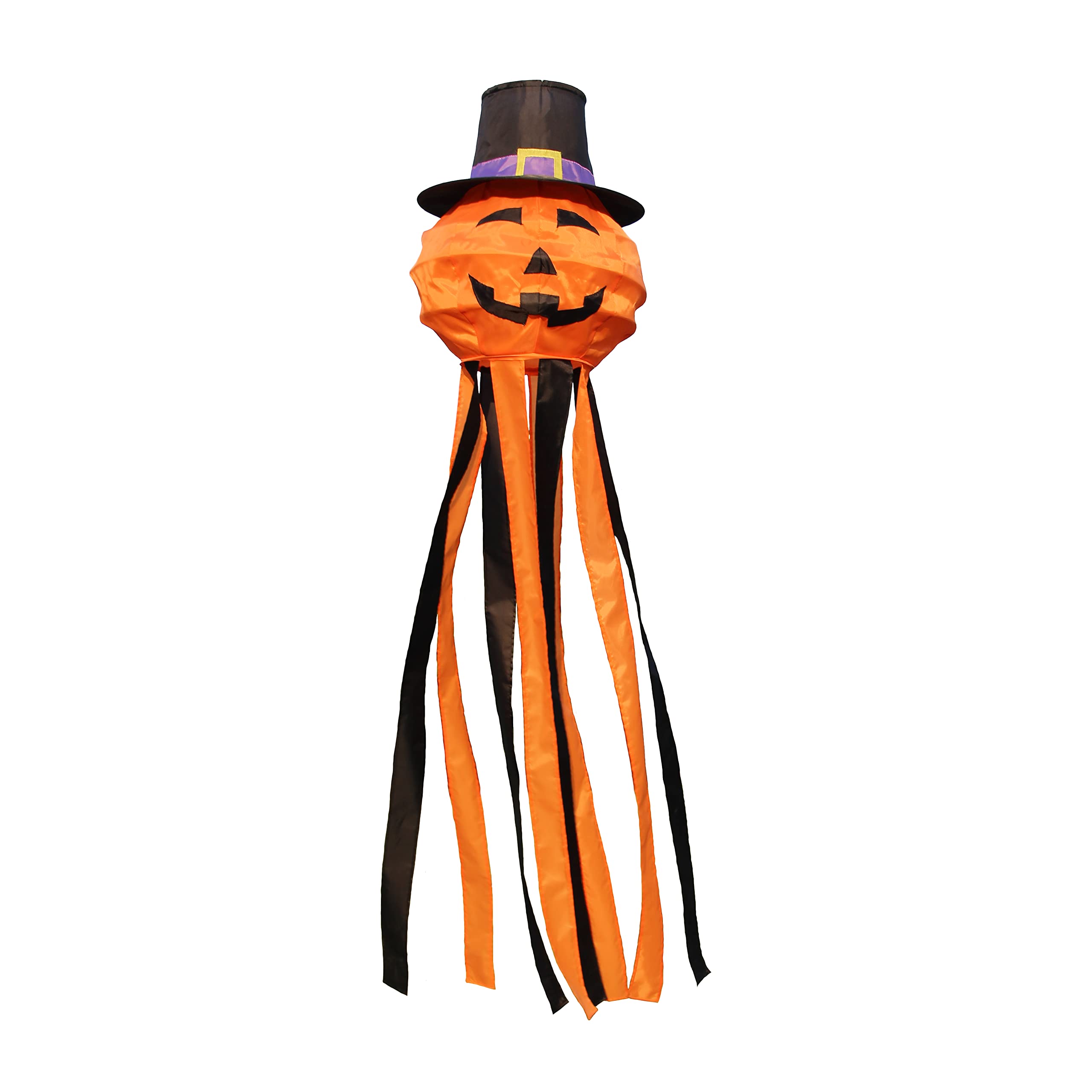 オータムスワッグ♡ハロウィン風ロングスワッグ約48センチ Amazon.com: SCENDOR Halloween Pumpkin Windsock Decorations 55 Inch