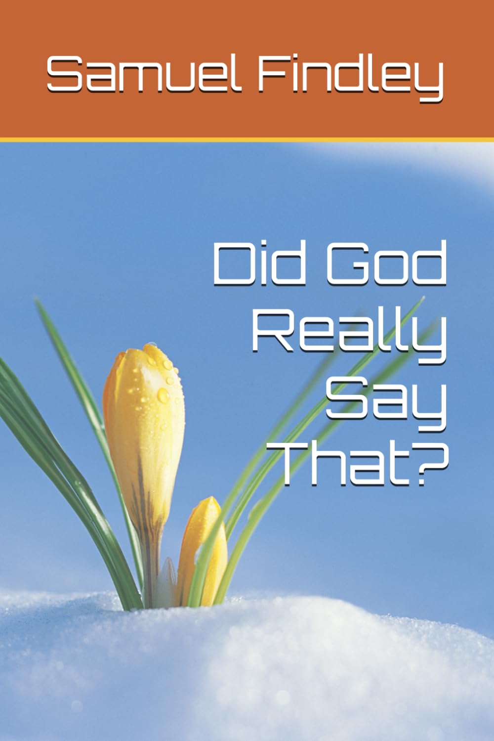 Did God Really Say That?