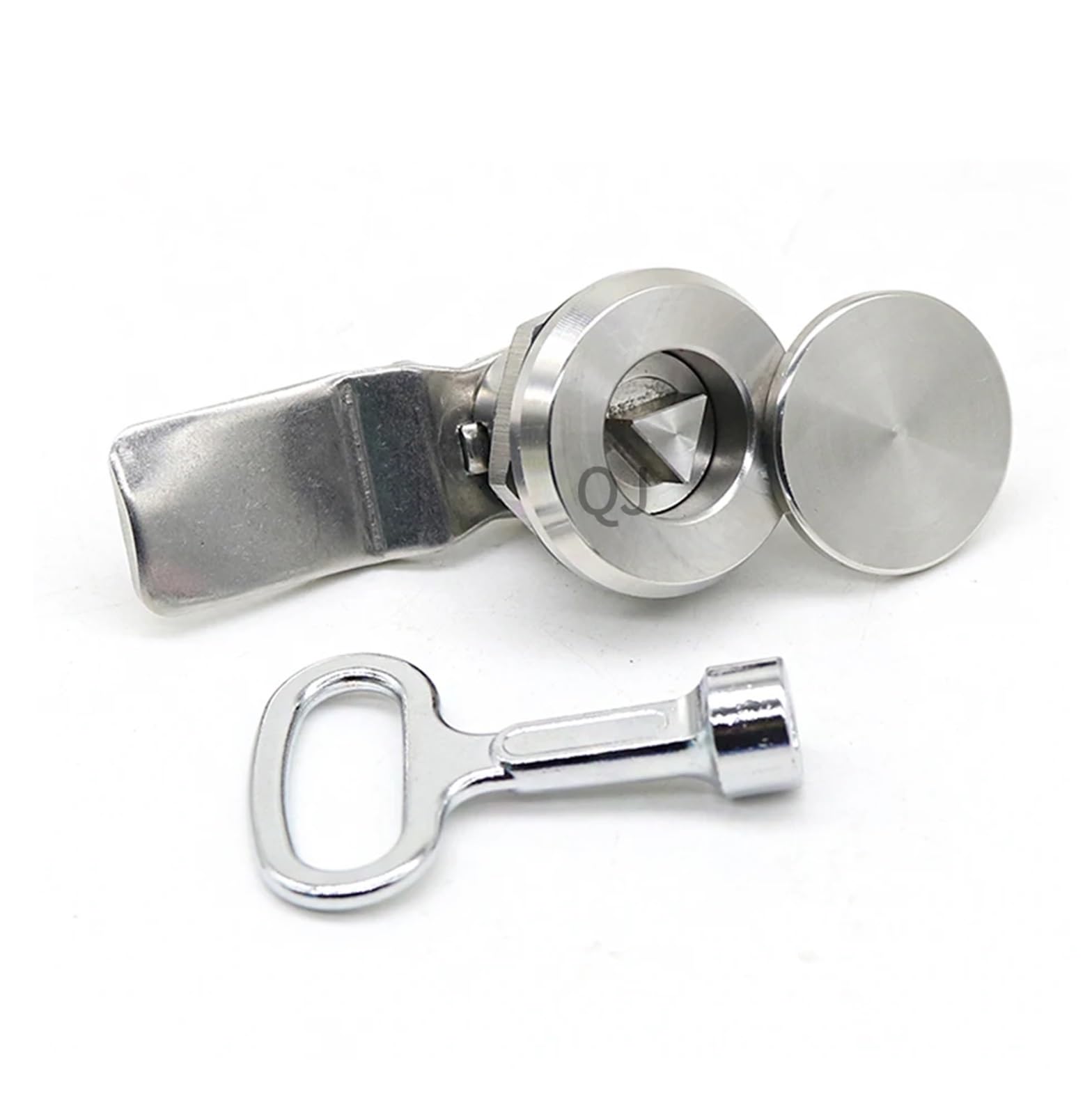 WPOIYHGBY MS705 Triangle Lock with Cover 304 Stainless Steel Wing Industrial Distribution Box Swivel A400-1 1Pcs