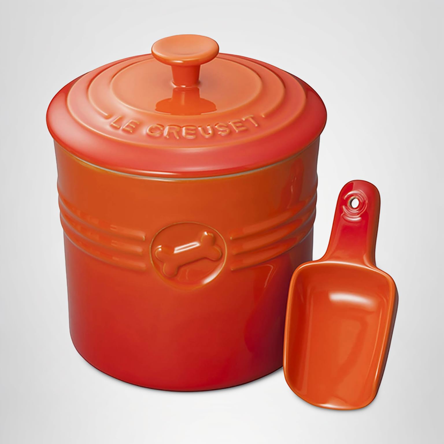 ル・クルーゼ　ストッカー Amazon.co.jp: ル・クルーゼ(Le Creuset) フードコンテナ ペットフード