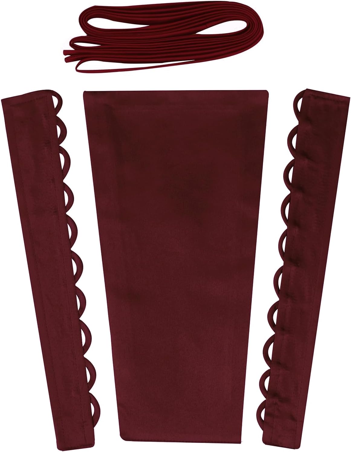 QRBTSCL Women's Wedding Dress Zipper Replacement Adjustable Fit Satin Corset Back Kit Lace up for Prom Dress