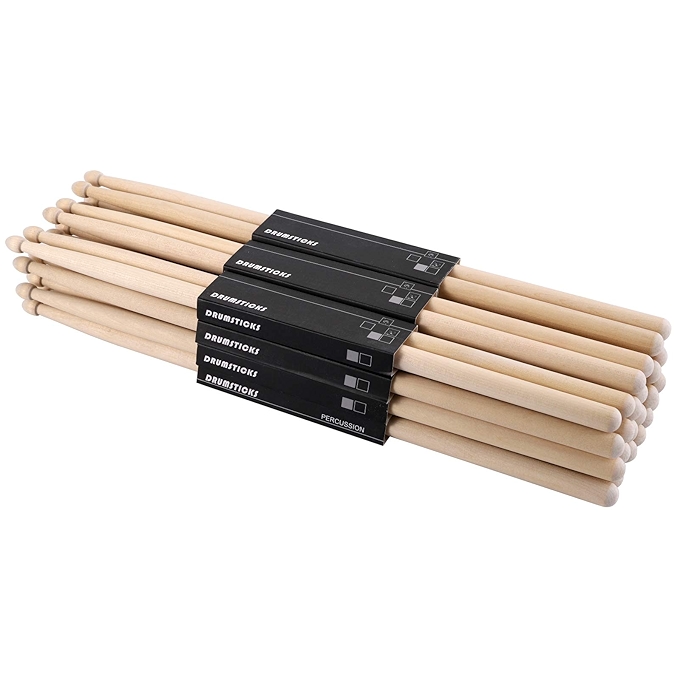 Suwimut Classic Maple Wood Drumsticks for Kids and Beginners
