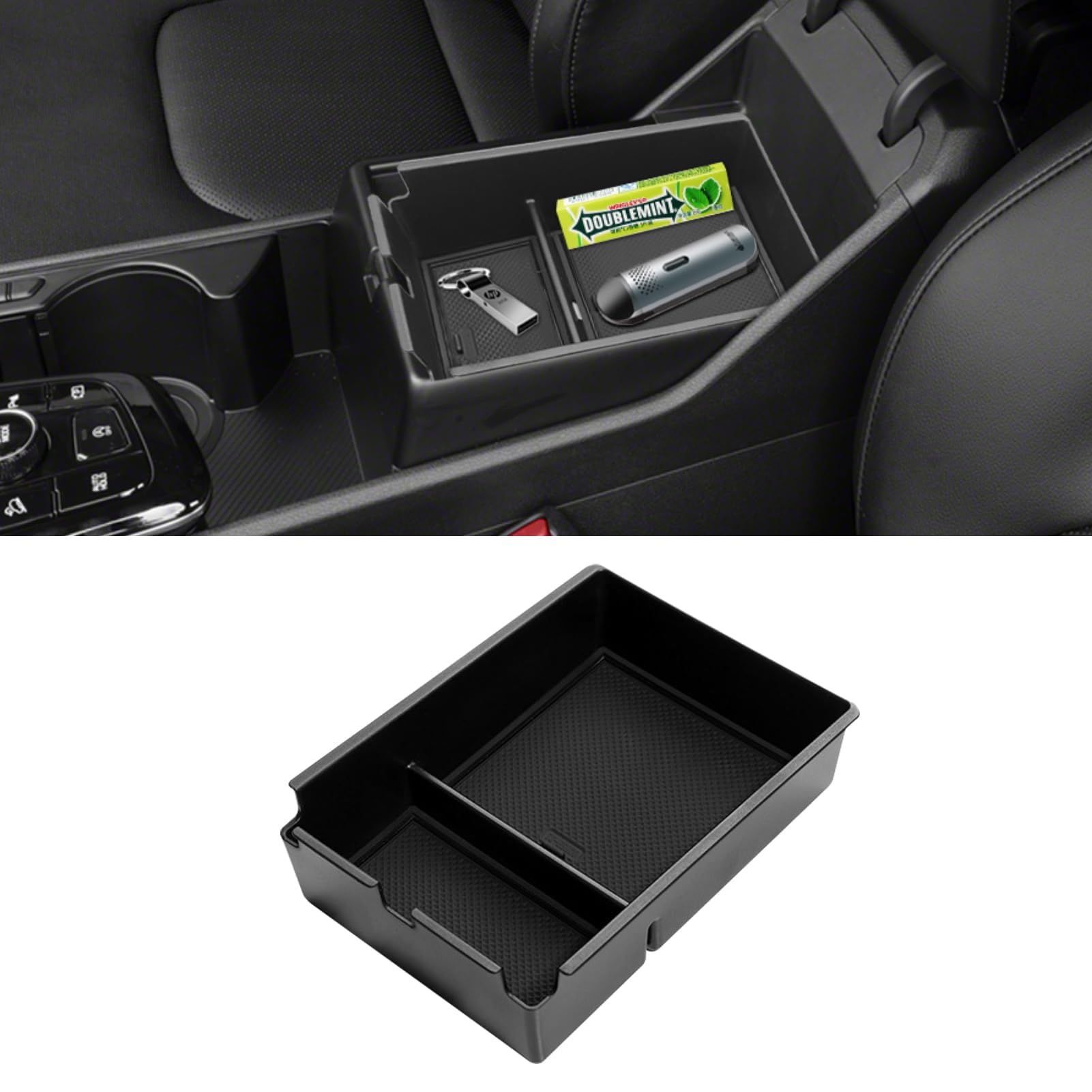 TTCR-II Compatible with Kia Sportage Center Console Organizer 2023 2024 2025 2026, for Sportage NQ5 Console Organizer Tray EX/LX/SX/X-Line 2023 2024 2025 2026