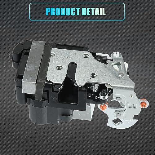 Image of X AUTOHAUX 931-319 Front Right Passenger Side Door Lock Latch Actuator W /Keyless Entry for Cadillac Escalade for Chevy Silverado for GMC Sierra 15053682