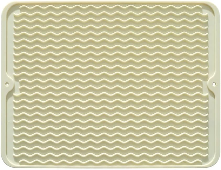 HBJWOV Kitchen Countertop Draining Mat Bar Cups Dishes Drying Mat Sink Mat Insulated Placemats