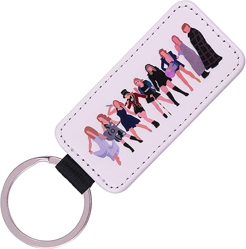 Twogemy Taylor Inspired Keychain, Taylor Imaginative Keyring for Women Girls Gifts, Music Lover Keychains for Friends Daughter Sister, Beautiful