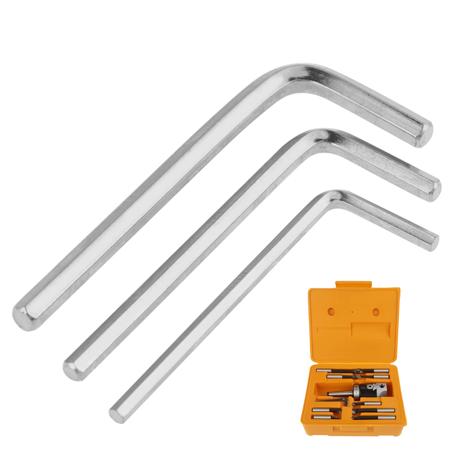 Précision MT2 M10 F1-12 Ensemble de Têtes Ennuyeuses avec des Barres Ennuyeuses de 9pc - Accessoires de Machine à Frais