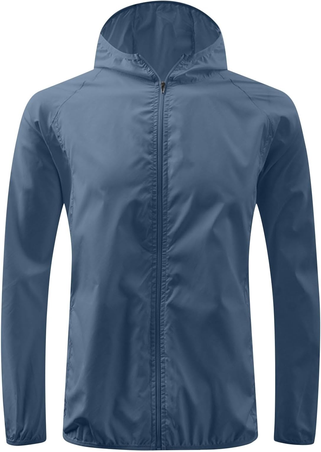 Womens Lightweight Waterproof Jacket Sunscreen Outdoor Bicycle Jackets Windbreaker Quick Dry Raincoat Hooded Rain Jacket Thin Water-Resistant Sports Cycling Jacket Spring Autumn Summer Rain Coats