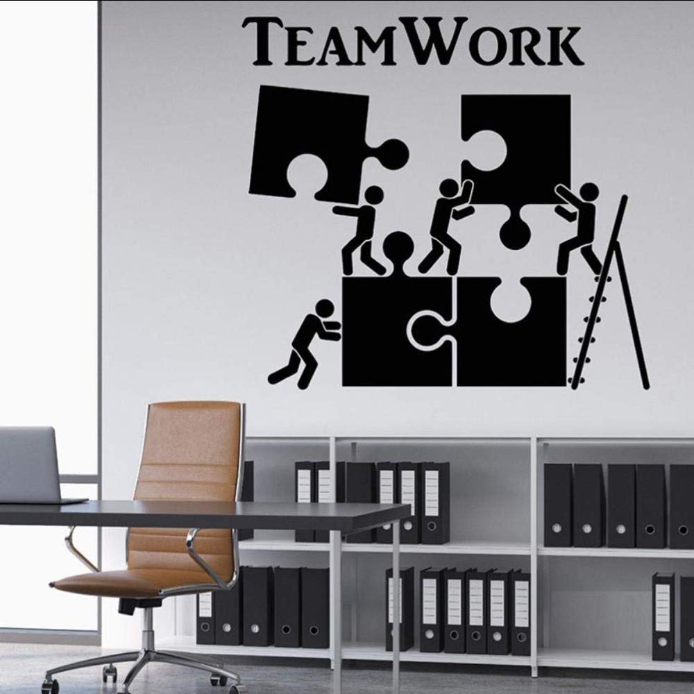 Gadgets Wrap Vinyl Wall Stickers Murals Teamwork Motivation Office Worker Wall Decals Home Interior Decor Teamwork Wall Decals Art (B08B6TXCZR) Amazon Price History, Amazon Price Tracker