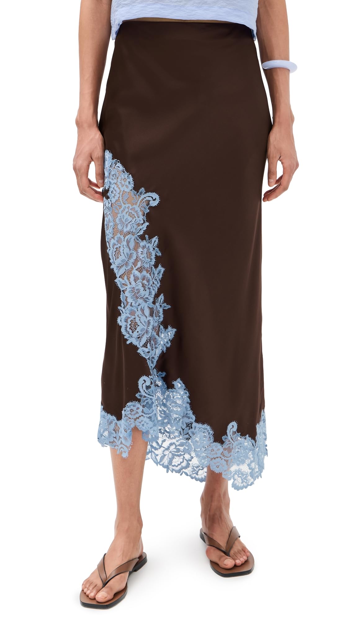 Photo 1 of ALC Olivia Skirt, Ganache/French Blue, Large