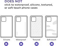 Vista 6 de PopSockets Agarre para teléfono con soporte expandible, agarre adhesivo, color rosa/arcilla mate