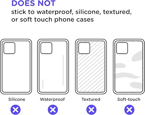 Vista 6 de PopSockets Agarre para teléfono con soporte expandible, agarre adhesivo - azul pálido