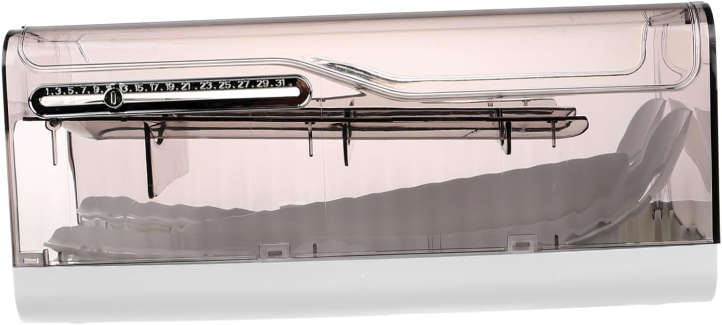 BESTYASH Rolling Egg Holder for Fridge Plastic Dispenser Double Design Capacity Egg Organizer Efficient Refrigerator Storage for Freshness and Odor Isolation