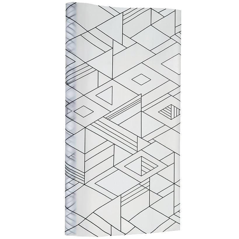 Película para ventana PVC con diseño geométrico miniatura 1
