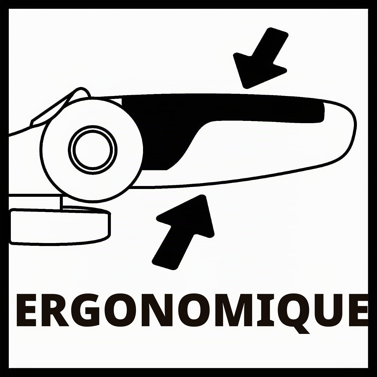 Meuleuse d’angle Einhell TC-AG 115/750 | 750 W | Ø 115 mm | profondeur de coupe de 28 mm | jusqu’à 12 000 tr/min | protection anti-redémarrage