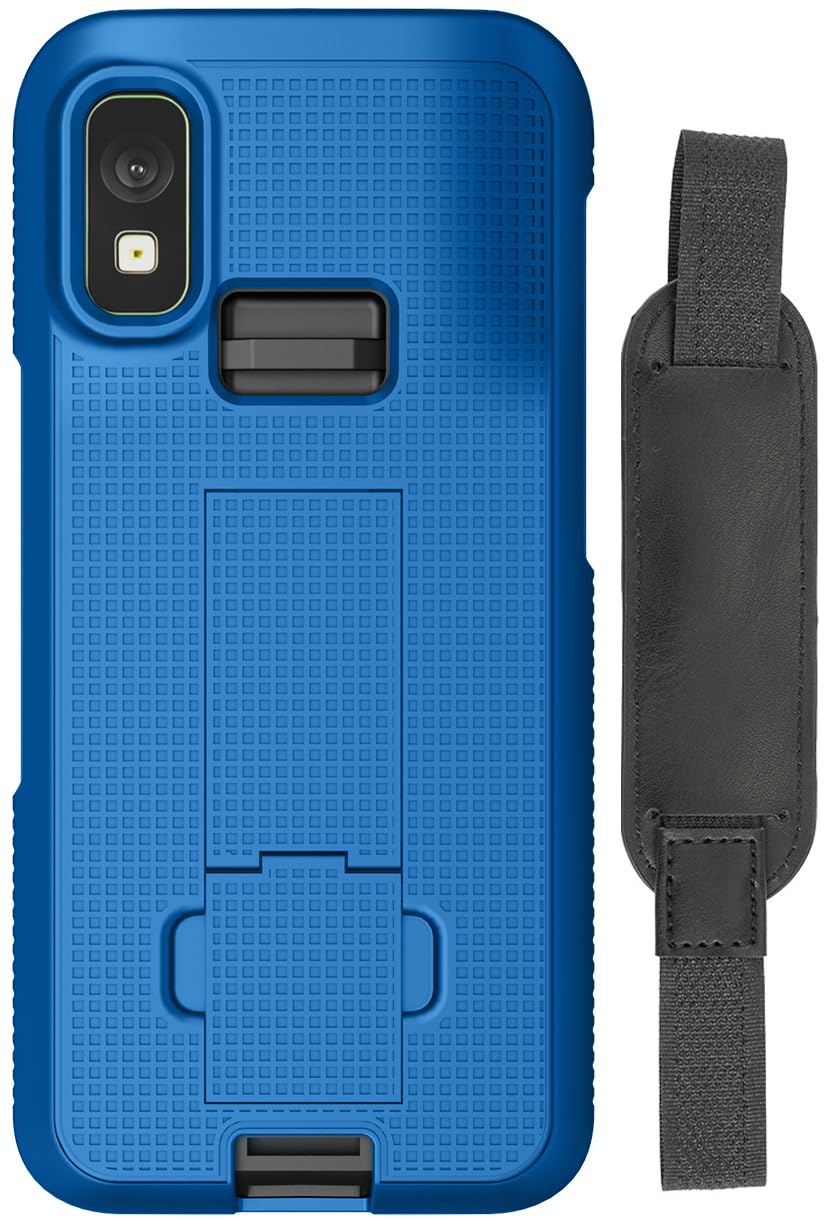 Nakedcellphone Custodia e cinturino da polso Combo per Zebra TC501 Phone