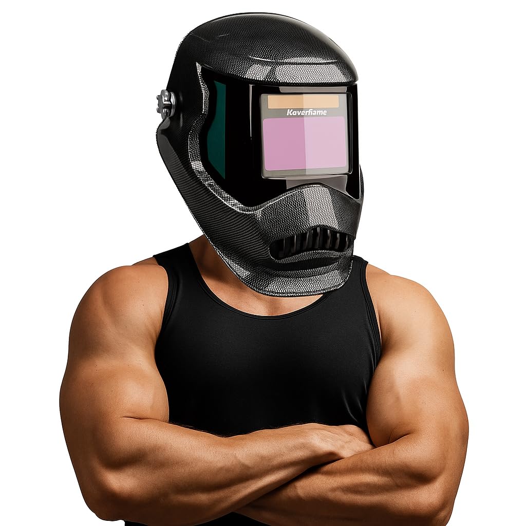 Koverflame Auto Darkening Welding Helmet: ANSI Z87.1 Certified
