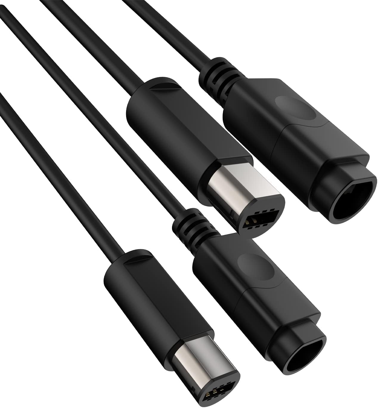 - WiiGamecube Controller Extension Cable for Wii Gamecube GCN - 2pack/6.6ft