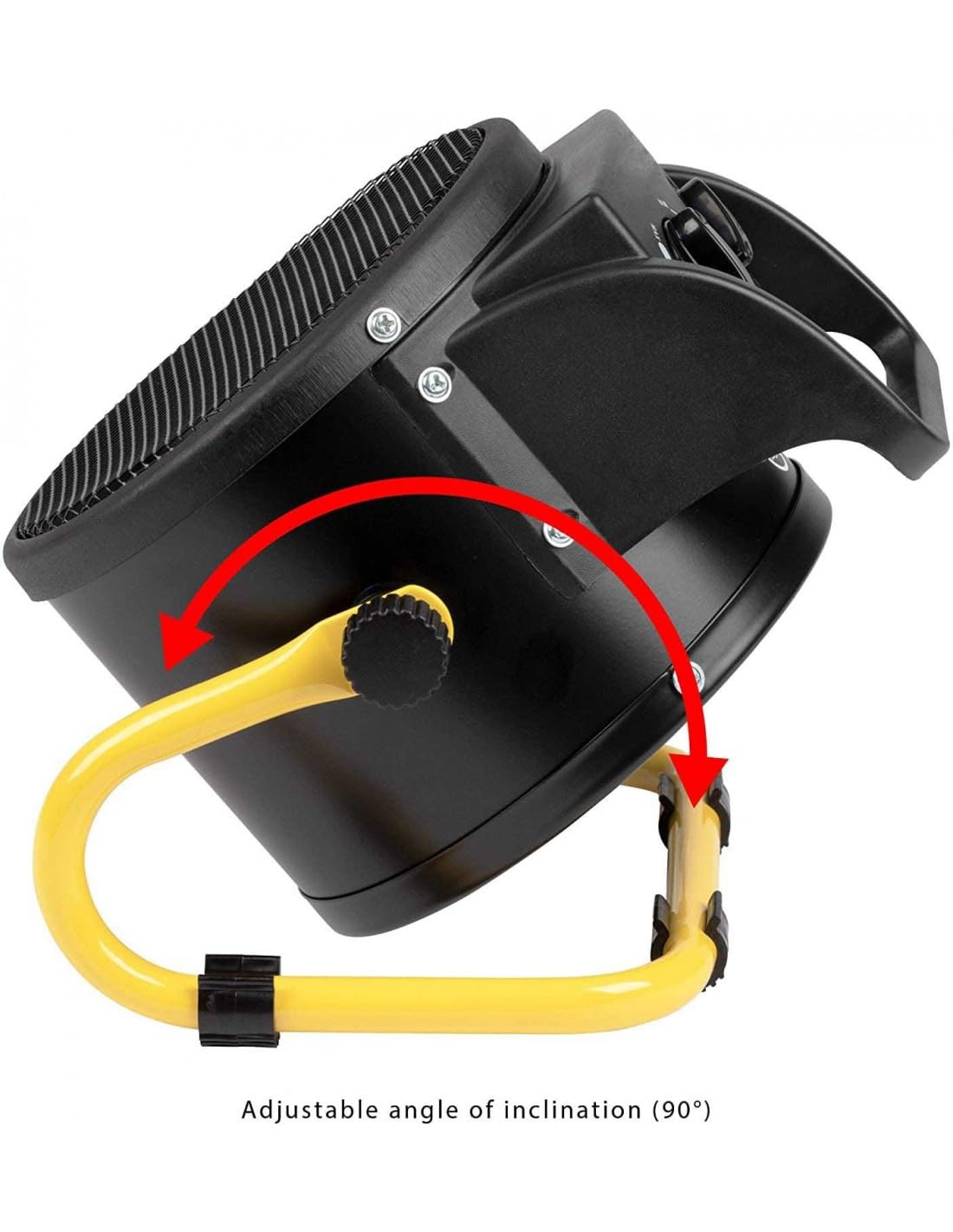 Stak STH2000W Generador de aire caliente de 2 kW. Tecnología cerámica para un calor más rápido. 2 velocidades, con termostato de seguridad y función ventilador. Cable de 140 cm.