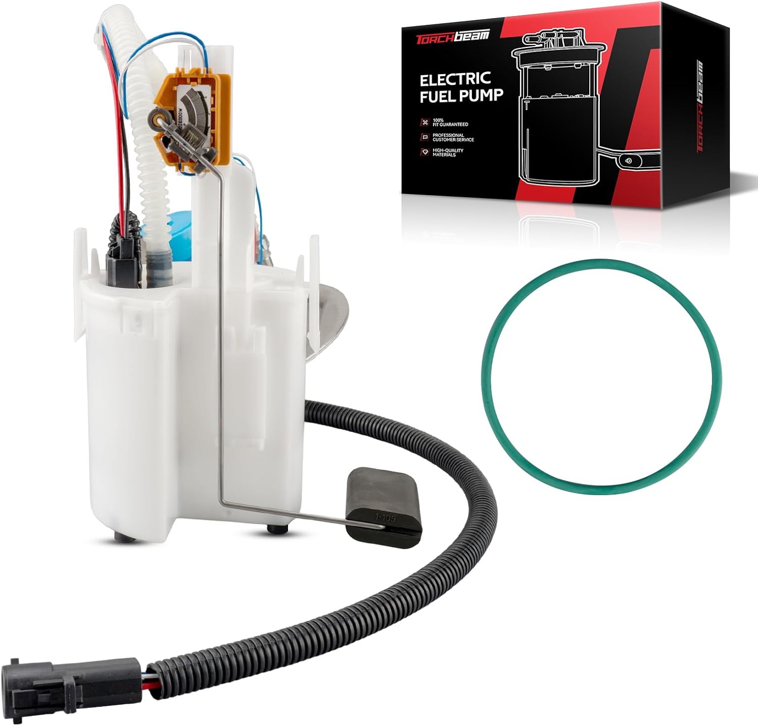 Torchbeam Fuel Pump Assembly Compatible with F250 Super Duty 2005-2007 6.8L, F-350 Super Duty 2005-2007 6.8L, Electric Fuel Pump Module Assembly Replace for FG1437 FE0443 E2386