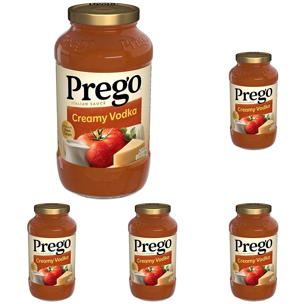 Creamy Vodka Sauce, 24 OZ Jar (Pack of 5)