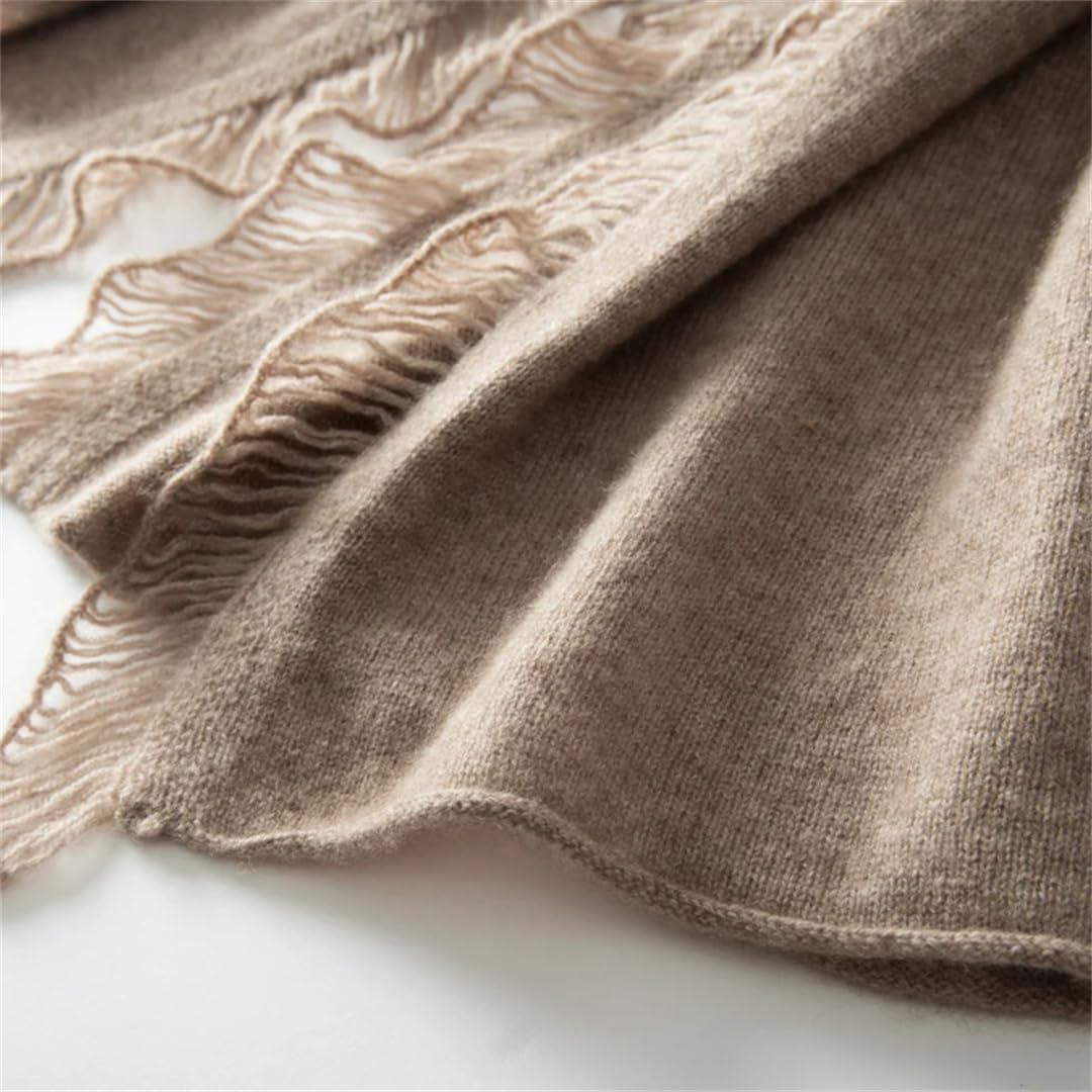 Bufanda de punto suave para mujer, otoño e invierno