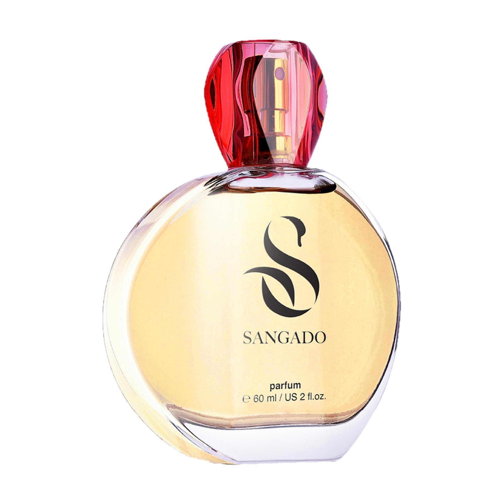 SANGADO Orchidea Nera, Profumo per Donne (parfum), Lunga Durata 8-10 Ore, Fragranza Lussuosa, 60 ml, Codice: 595