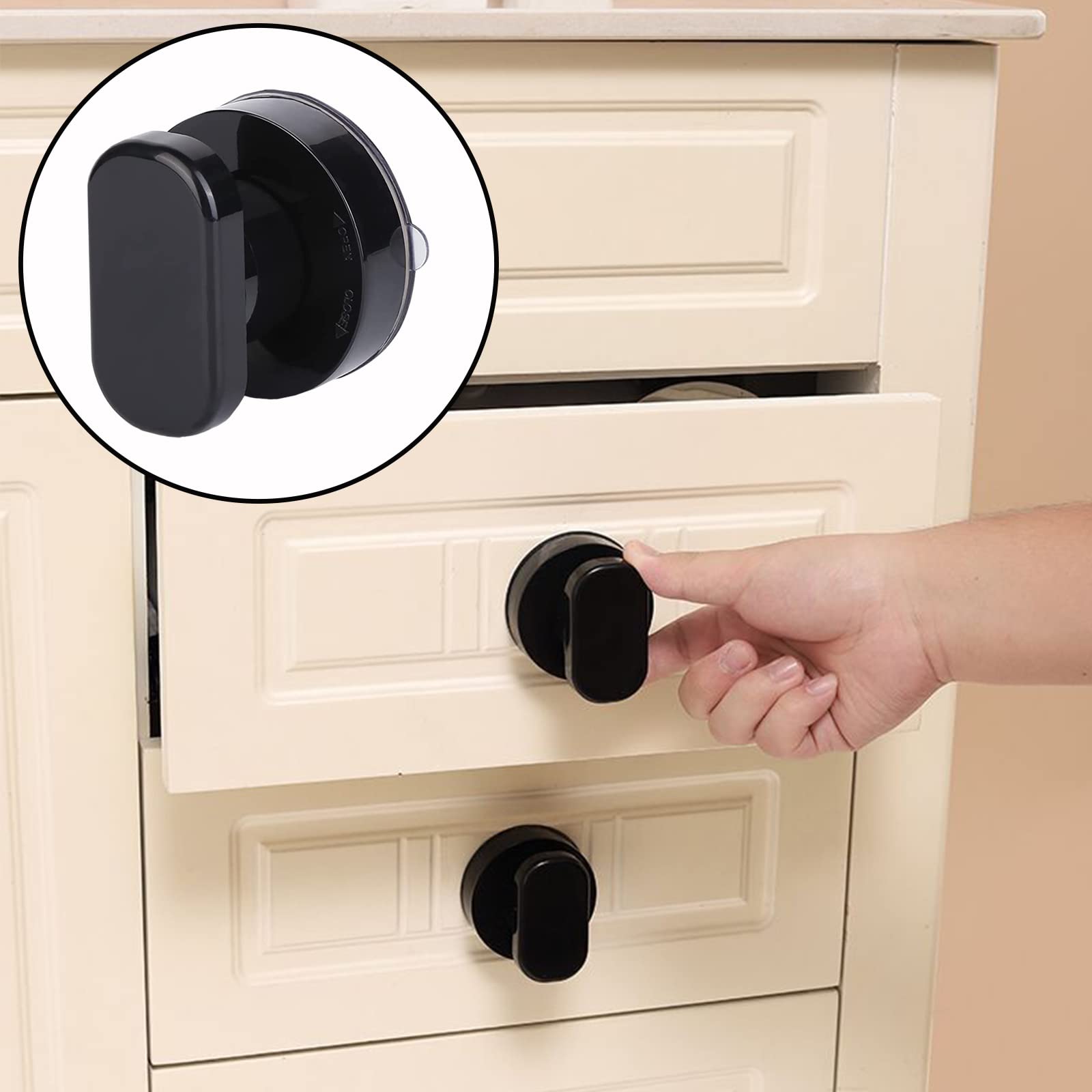 2 Manijas De Ventosa Para Puertas De Vidrio: Adhesivo Fuerte, Reutilizable, Fácil Instalación Sin Taladro