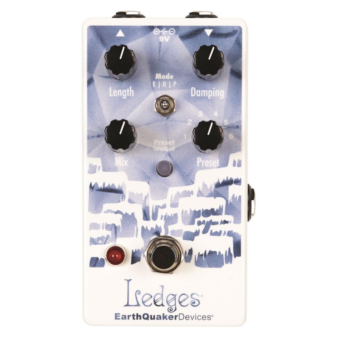 EarthQuaker Devices Ledges 新品同様品 EarthQuaker Devices Ledges Tri-Dimensional Reverberation Pedal