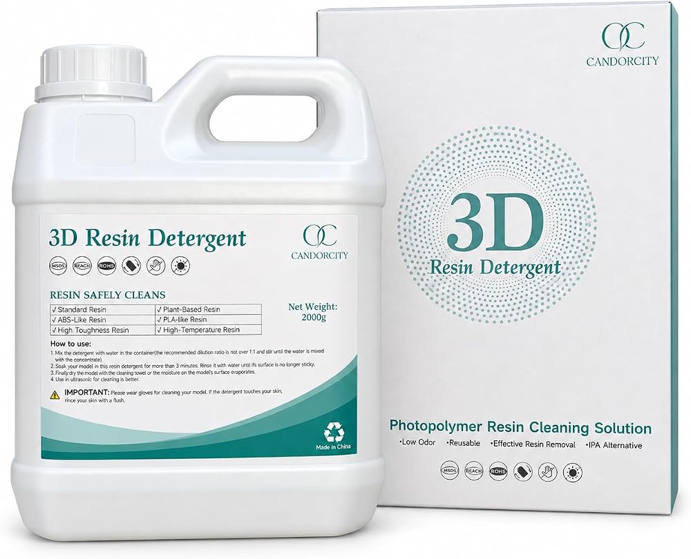 3D Resin Detergent, Non-flammable & Fast and effective cleaning, 2kg — 사진 1