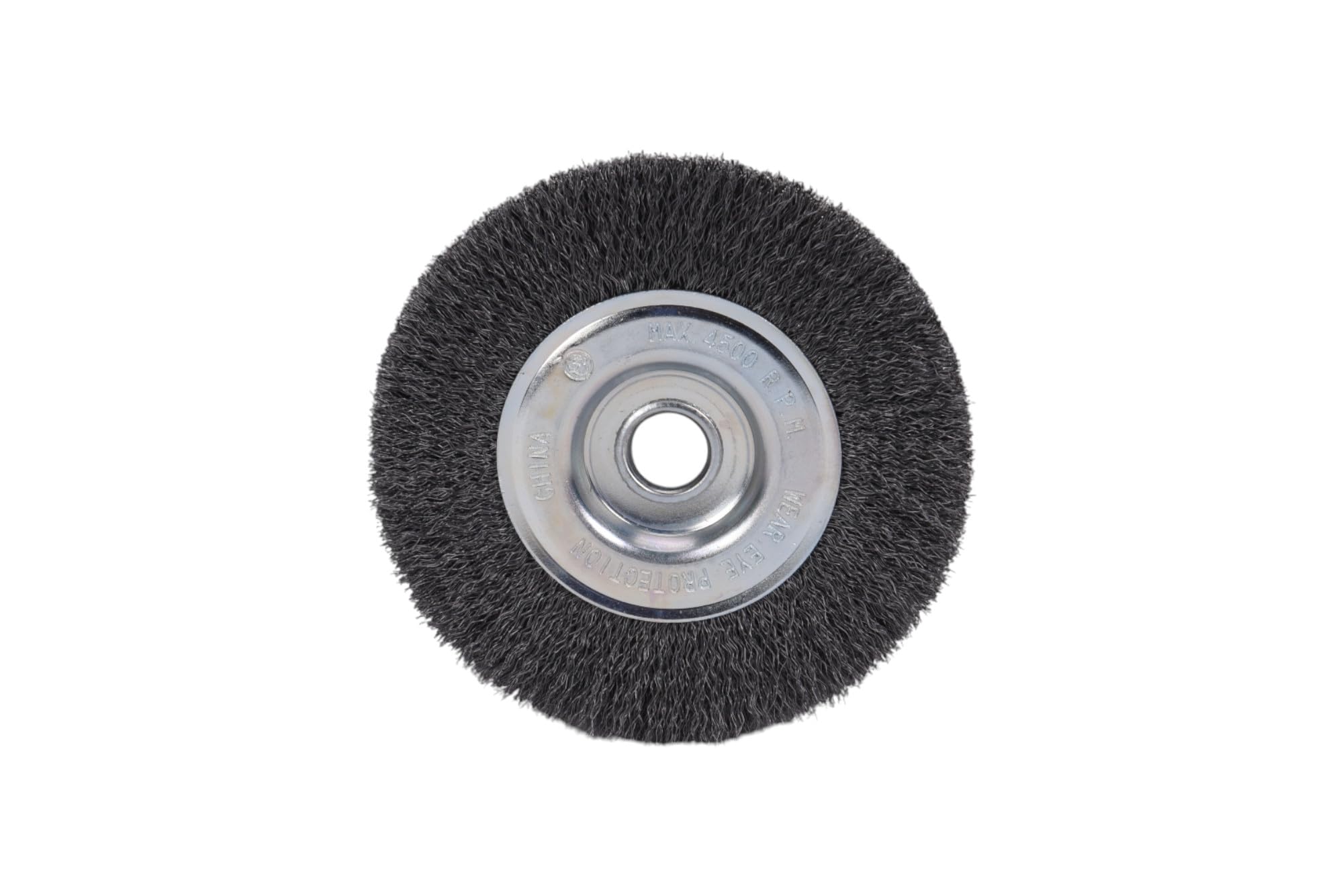 Century Drill &amp; Tool 76843 Bench Grinder Wire Wheel, 4" Fine &amp; Crimped