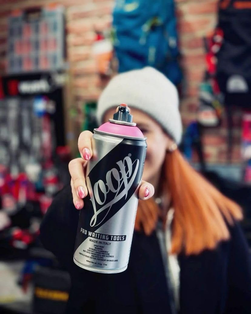 Loop spray paint 400ml MASTER COLOR SET of 24 multicolored