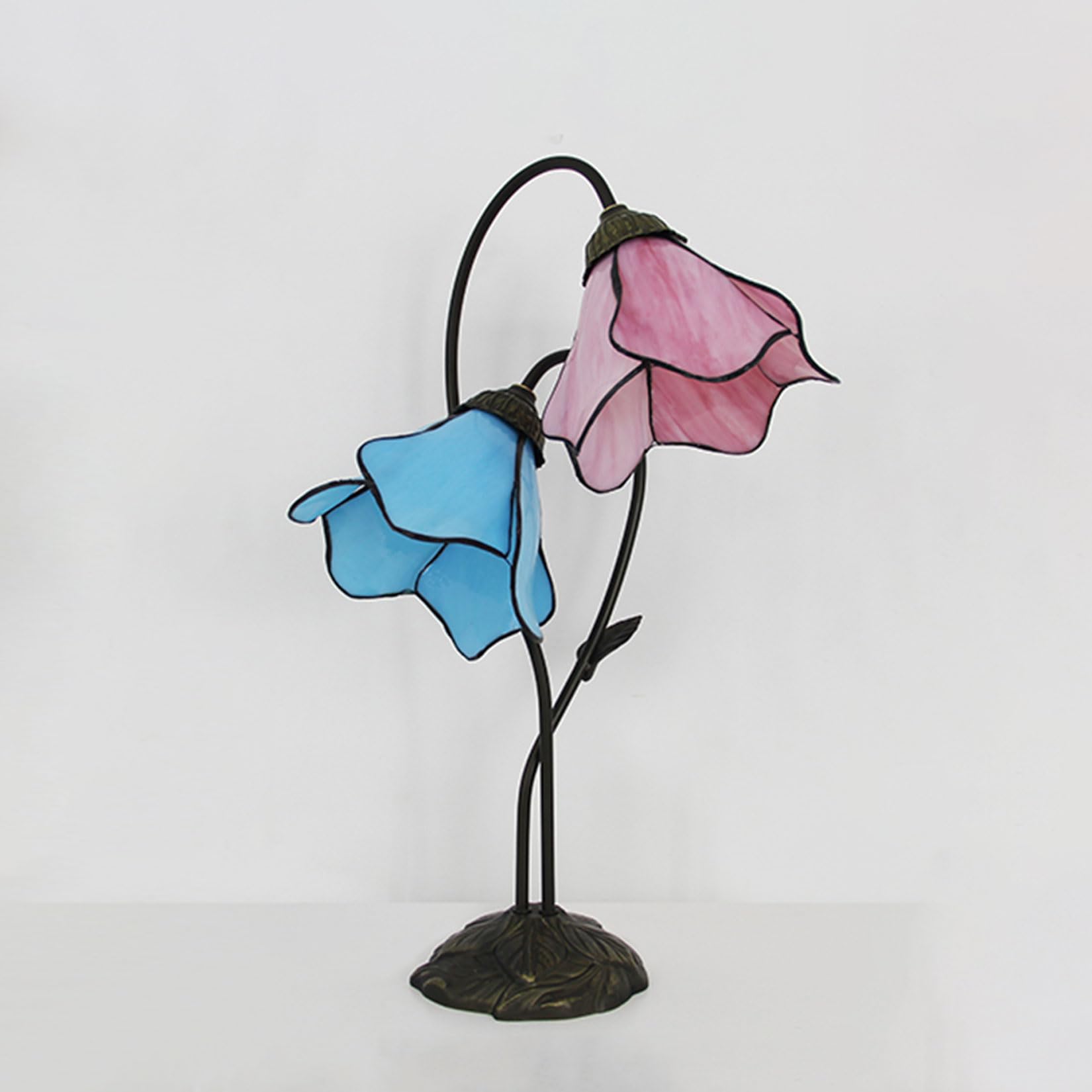 Amazon.com: errzom Tiffany Style Stained Glass Accent Table Lamp