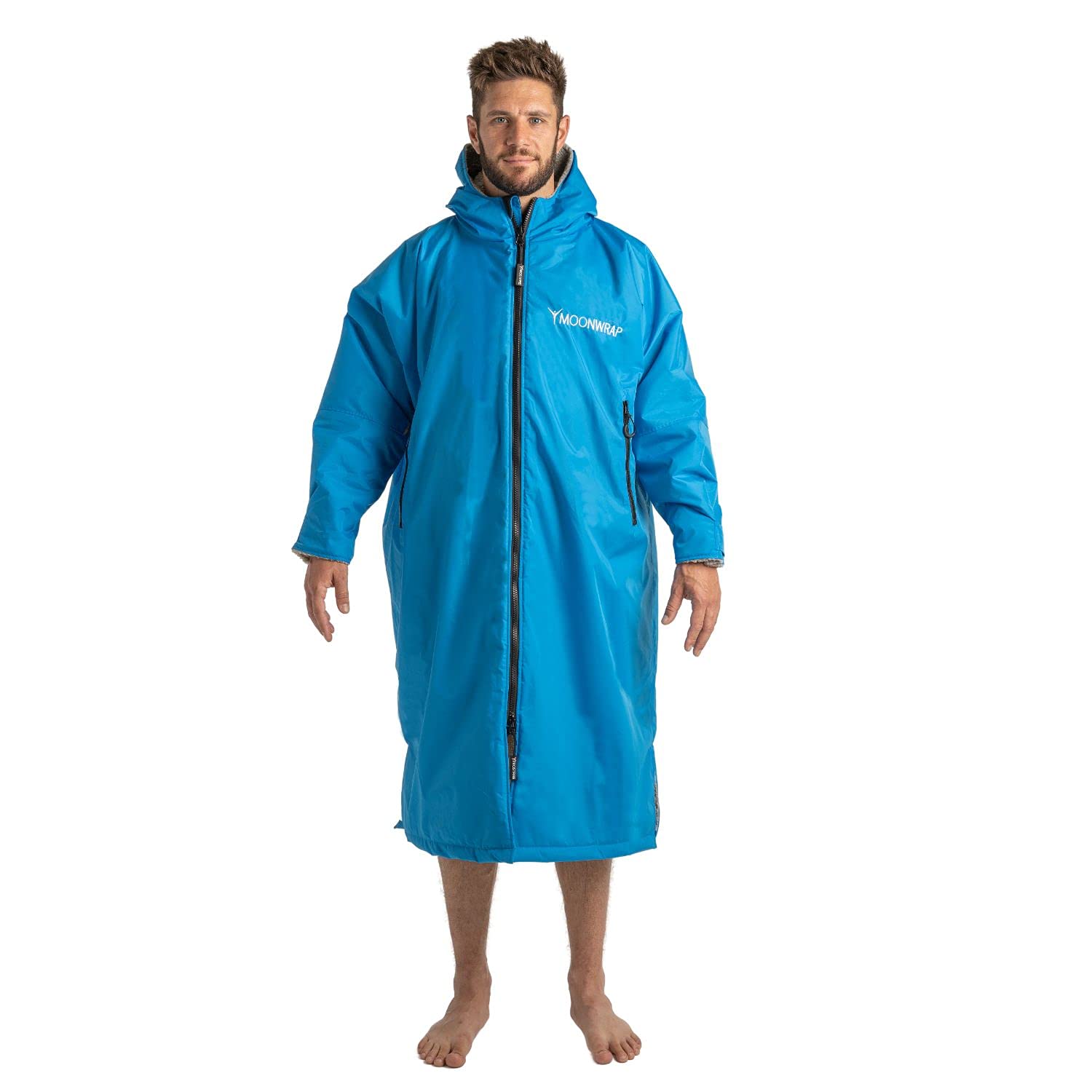 Frostfire Moonwrap - wodoodporny szlafrok dla dorosłych - niebieski (średni)