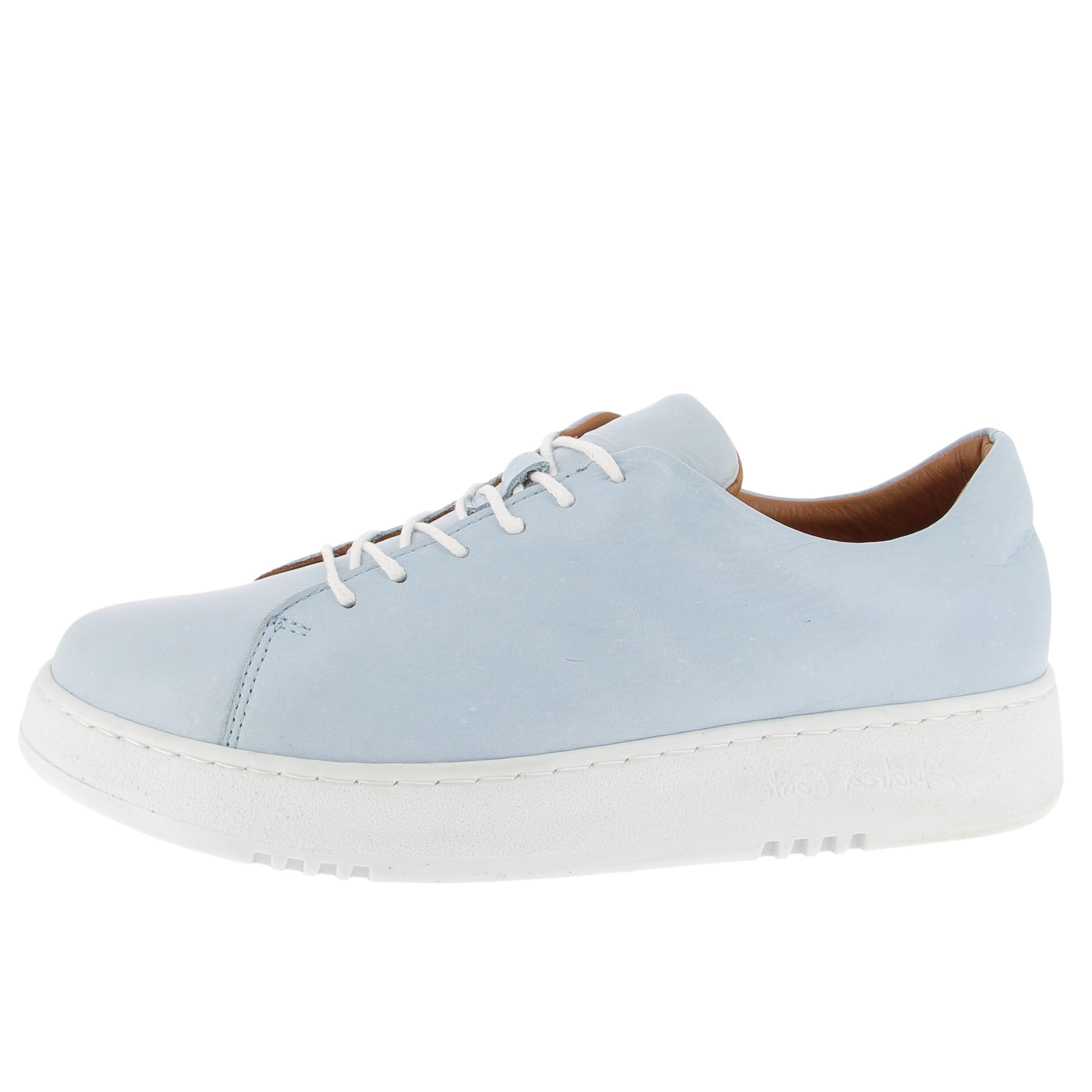 Andrea Conti Women's Low Top Trainers, Pastel Blue, 9 UK