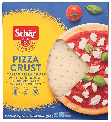Schar Gluten Free Pizza Crust Single Box (2 Crusts Per Box)