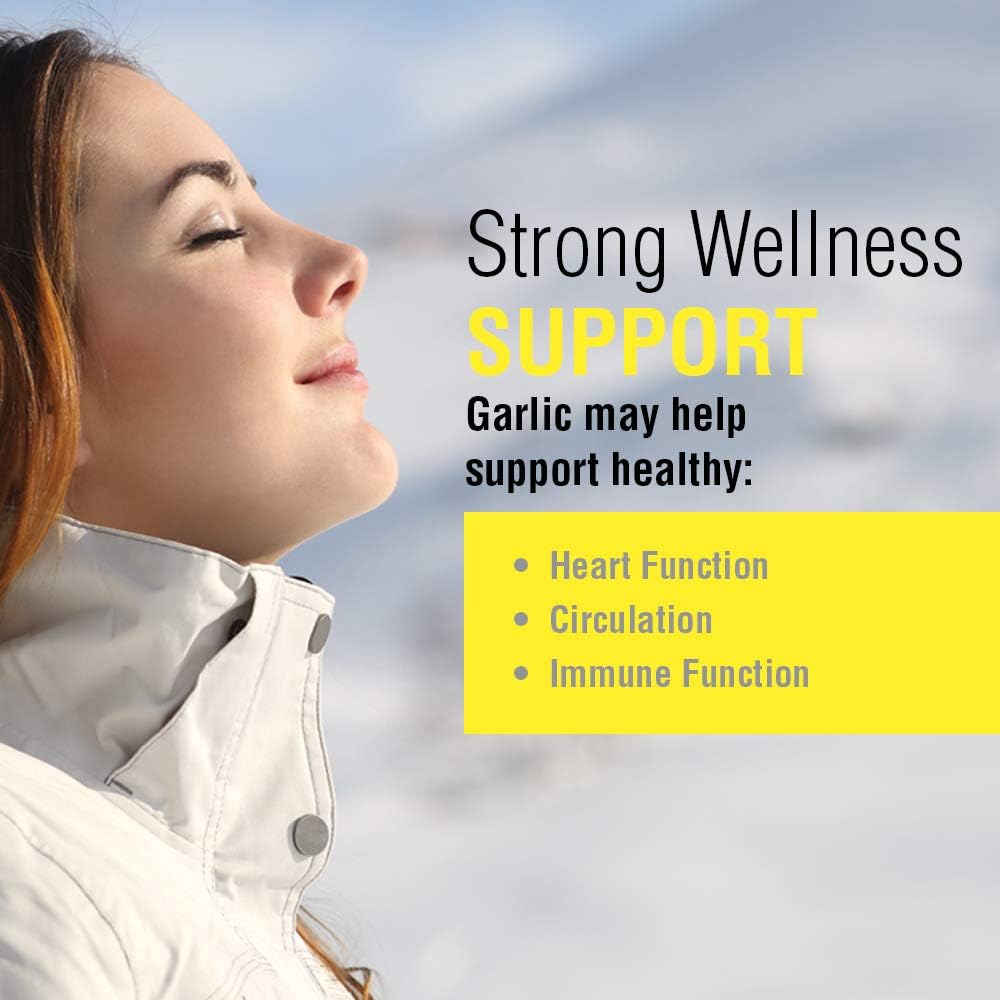 Solaray Garlic Bulb 600mg | Healthy Immune, Circulatory & Cardiovascular Systems Support | Vegan & Non-GMO | 100 VegCaps : Health & Household