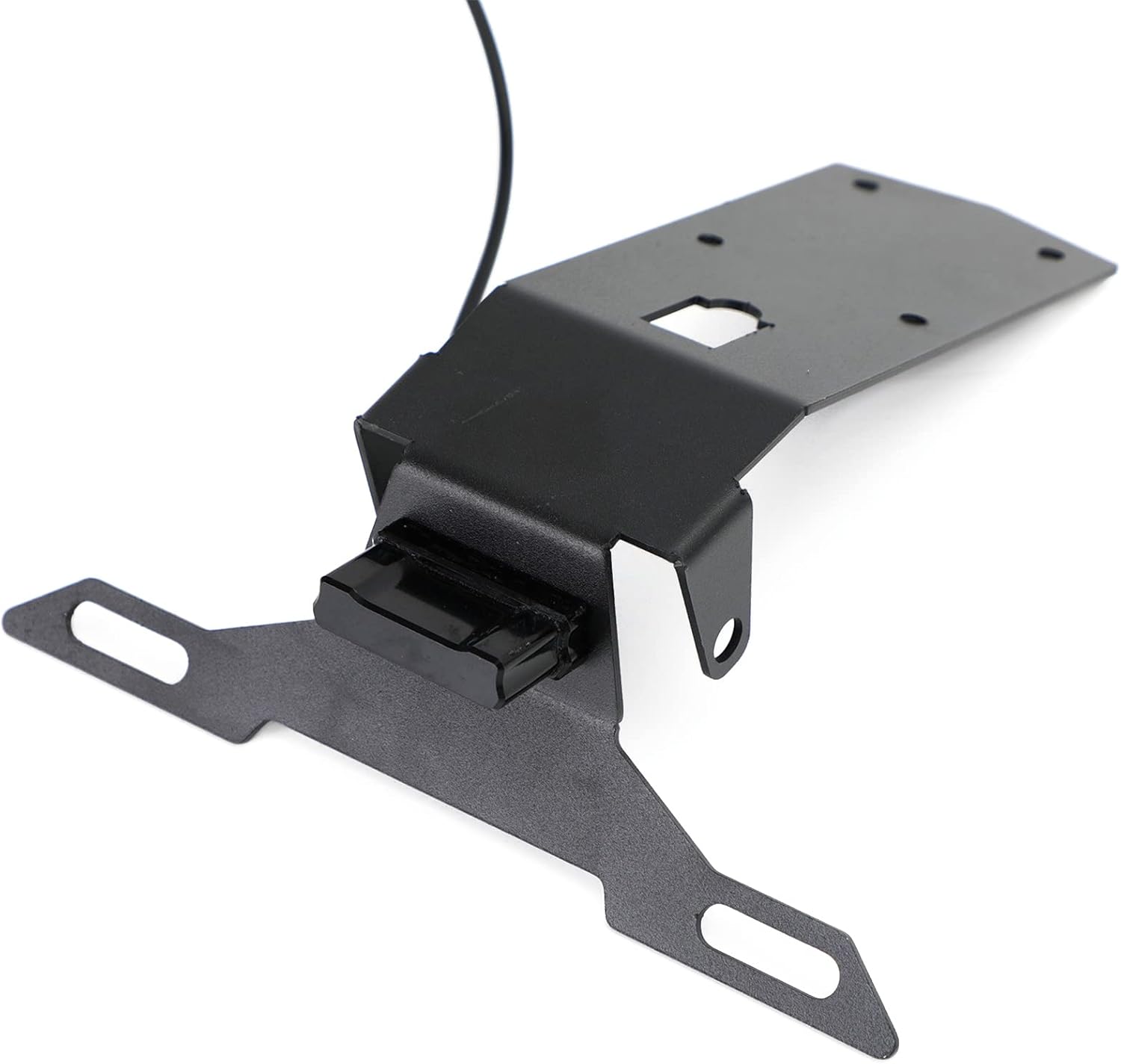 Areyourshop Motorcycle License Plate Bracket, License Plate Holder Frame Bracket fits for KAWASAKI Ninja H2-SX 2019-2021