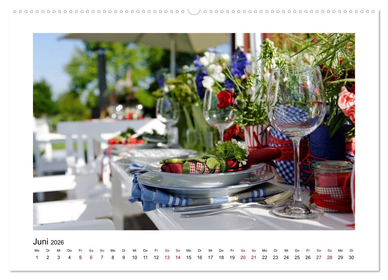 Garten-Idylle 2026 (hochwertiger Premium Wandkalender 2026 DIN A2 quer), Kunstdruck in Hochglanz: Ein farbenfroher Streifzug durch liebevoll gestaltete Gärten. (CALVENDO Natur)