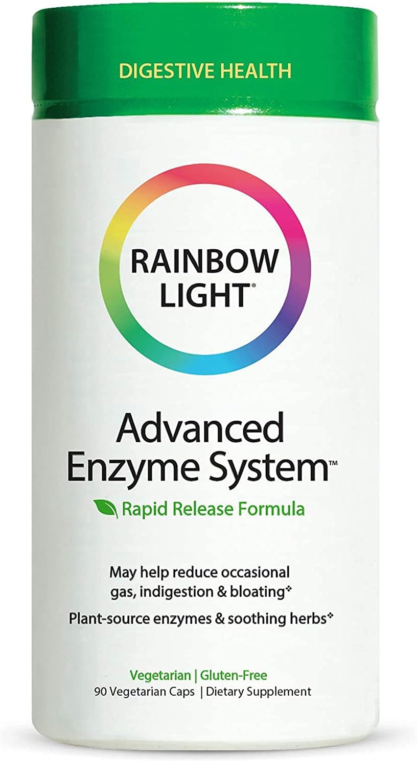 Rainbow Light Advanced Enzyme Optima, 90-Count Vcaps