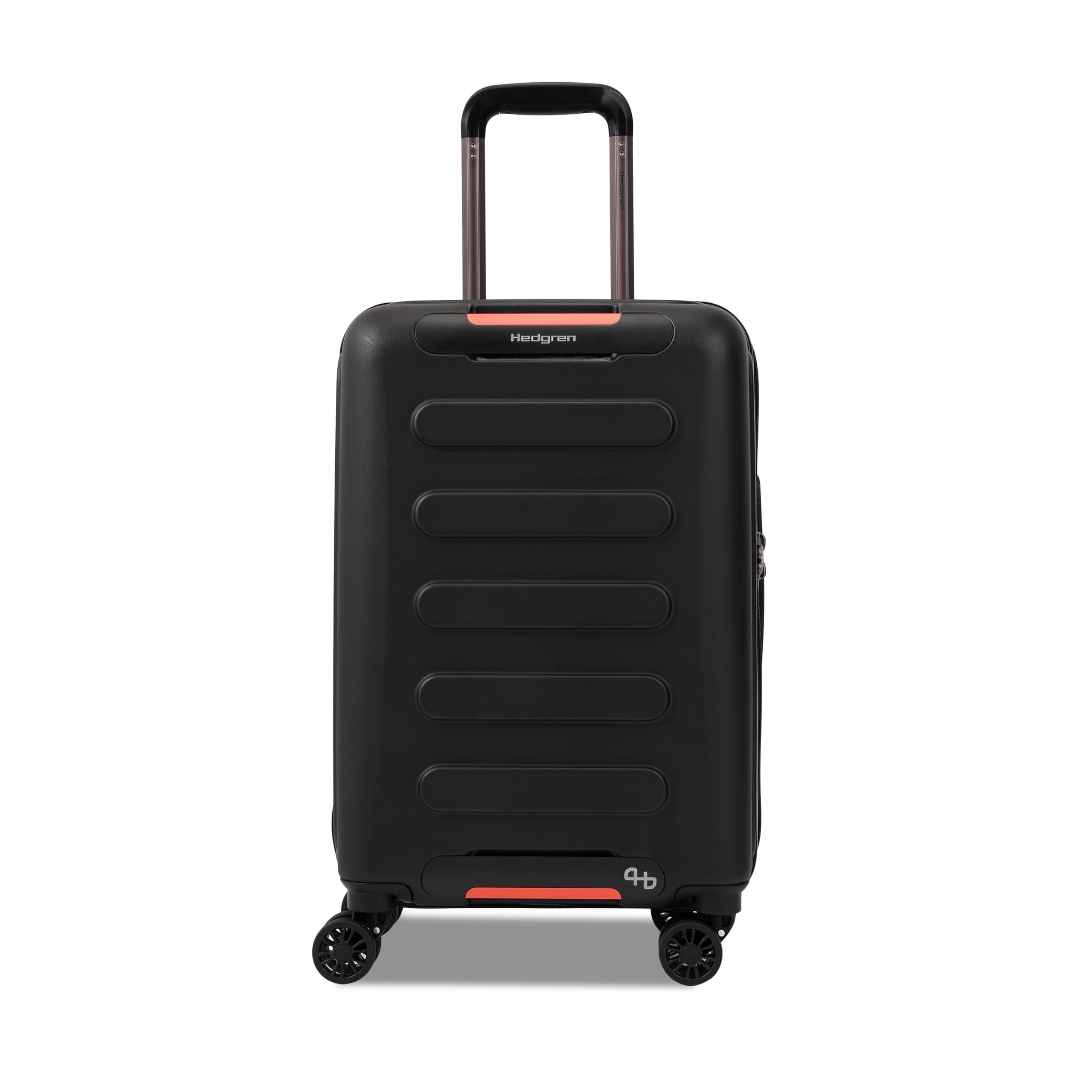 Hedgren GRIP CARRY ON Spinner Durable Polycarbonate with TSA Lock Double-Coil Zippers Silent 4-Wheel Spinners Multiple Handles -