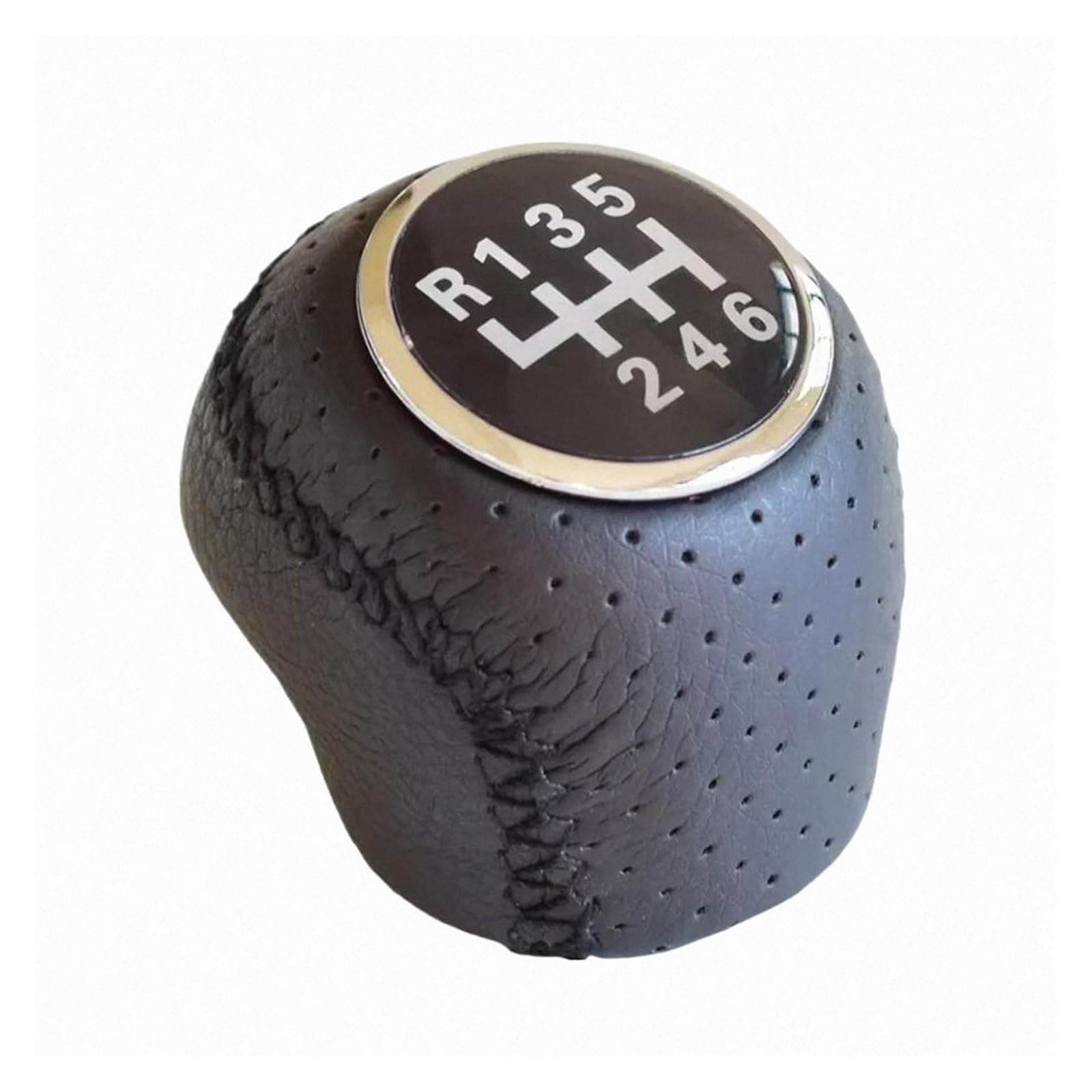 Htvtkrfgrl 6 Speed-A Knob Only Gear Shifter Knob Manual 5-Speed / 6-Speed For Fiat Ducato For Citroen Jumper&Relay For Peugeot Boxer 02-14 Leather/Abs Stylish Shift 1Pc
