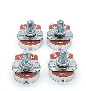 4PCS Guitar Volume Pots 500K