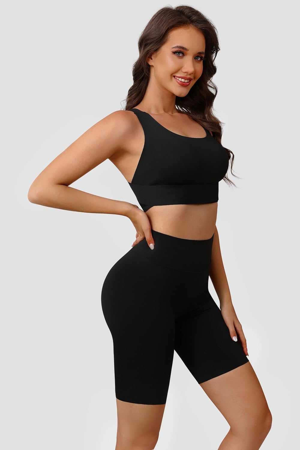 Women's Adjustable Waist Support Posture-Correcting Sports Bra,Wireless Back Support Full Coverage Bra - Image 5