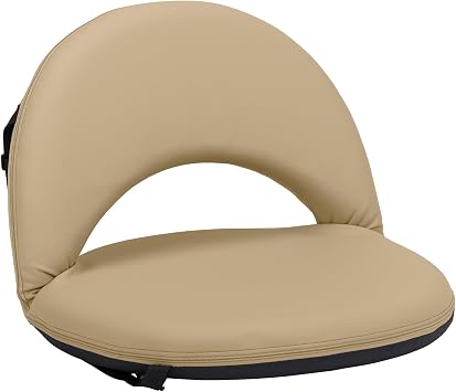 Vinyl Folding Floor Chair for Kids and Adults - Adjustable Back, Cushioned Seat, Easy-to-Clean, Space-Saving Storage - Perfect for Classroom, Home, and Gaming Use