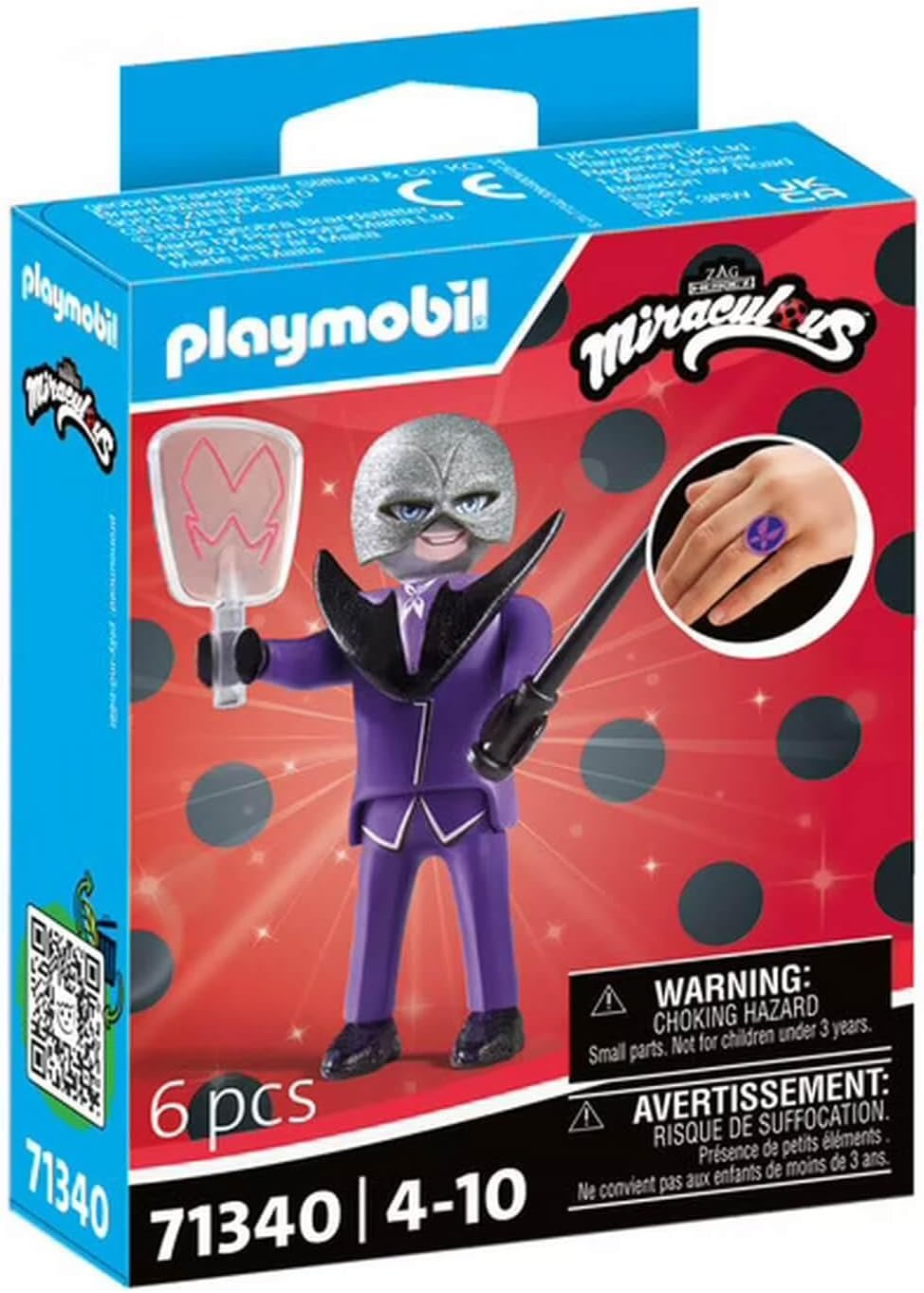 PLAYMOBIL Miraculous 71340 Hawk Moth